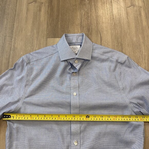 Charles Tyrwhitt Non-Iron Prince of Wales Check Shirt (15.5/33 inches) - Picture 8 of 8
